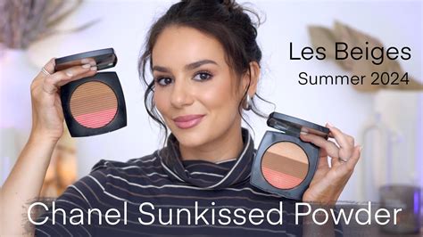 chanel les beiges compact powder review|chanel les beiges sunkissed.